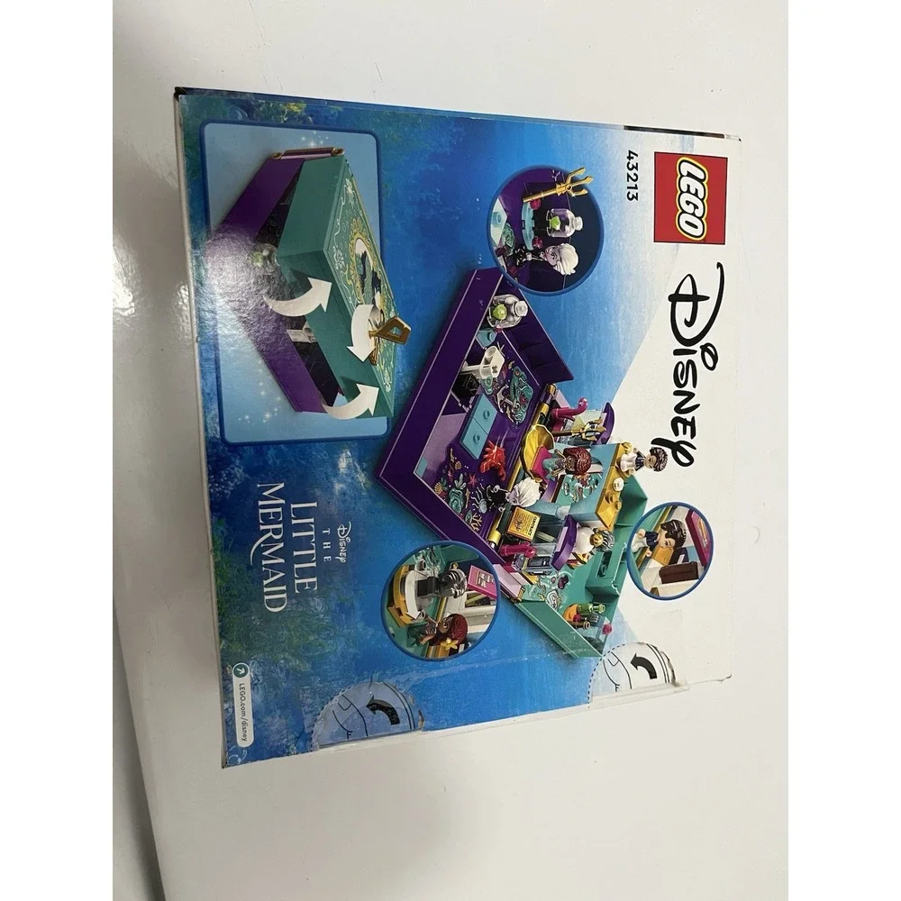 LEGO Disney 43213 The Little Mermaid Story Book 134 PCS New Sealed Set